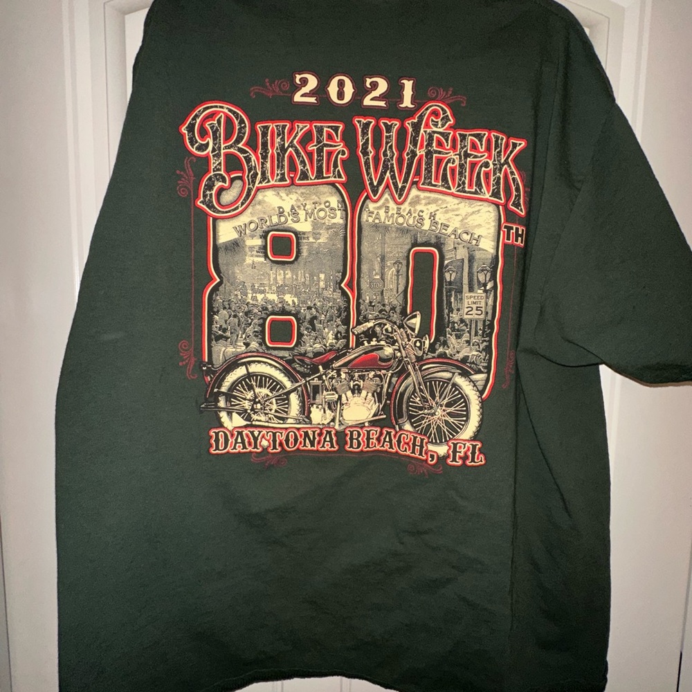 2021 Bike Week Graphic T-Shirt